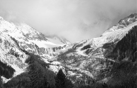 E. Jackson – Argentiere Glacier March 2010 (C-type print)